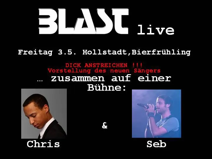 Hollstädter Bierfrühling 2013 mit BLAST