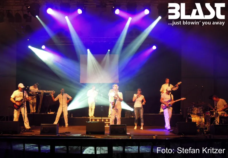 1. Neuschter Sommerfestival Bad Neustadt (Saale) 2013 mit der Partyband BLAST