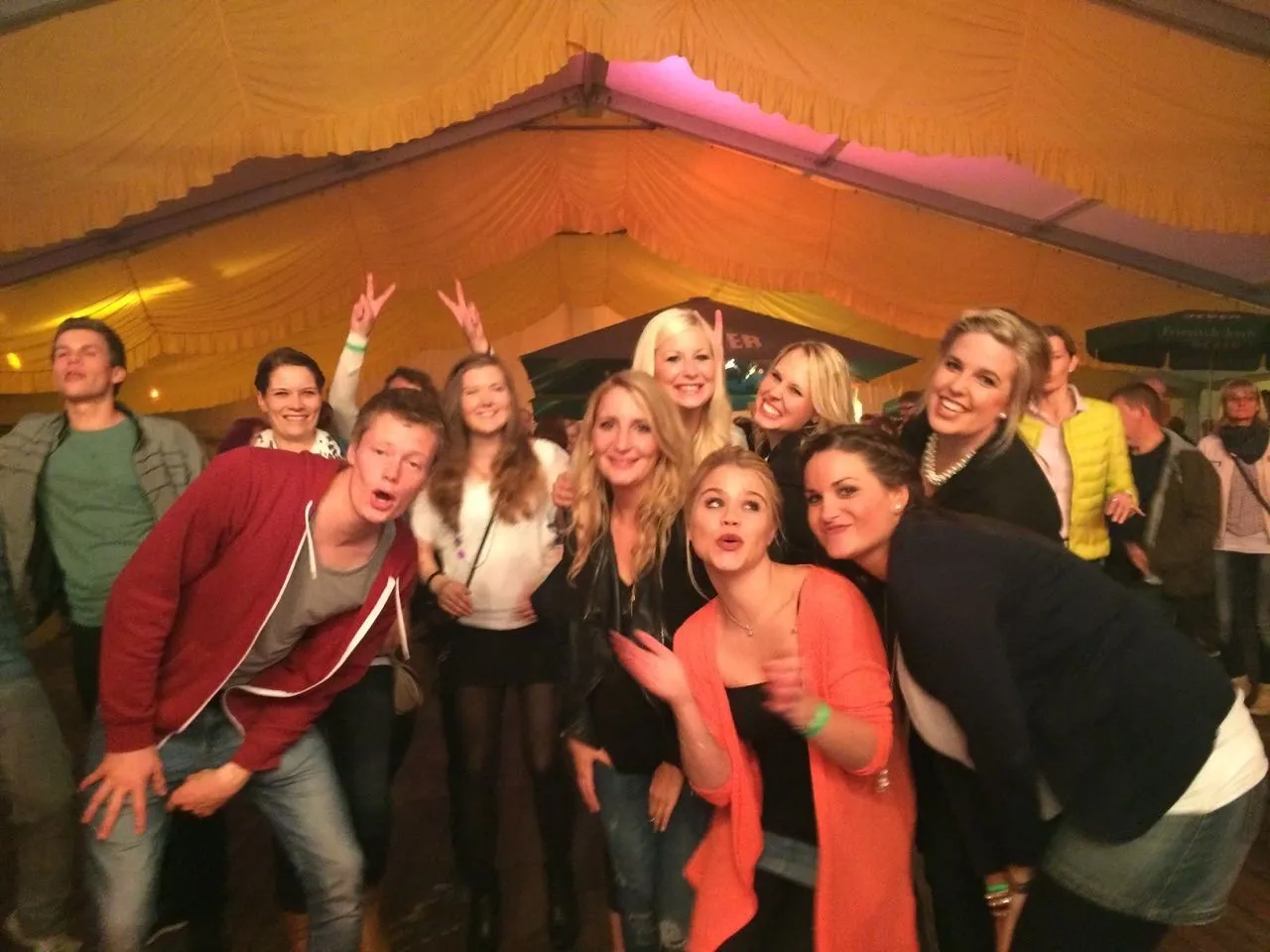 Mittsommer Zeltparty 2015 in Hage mit der Partyband BLAST