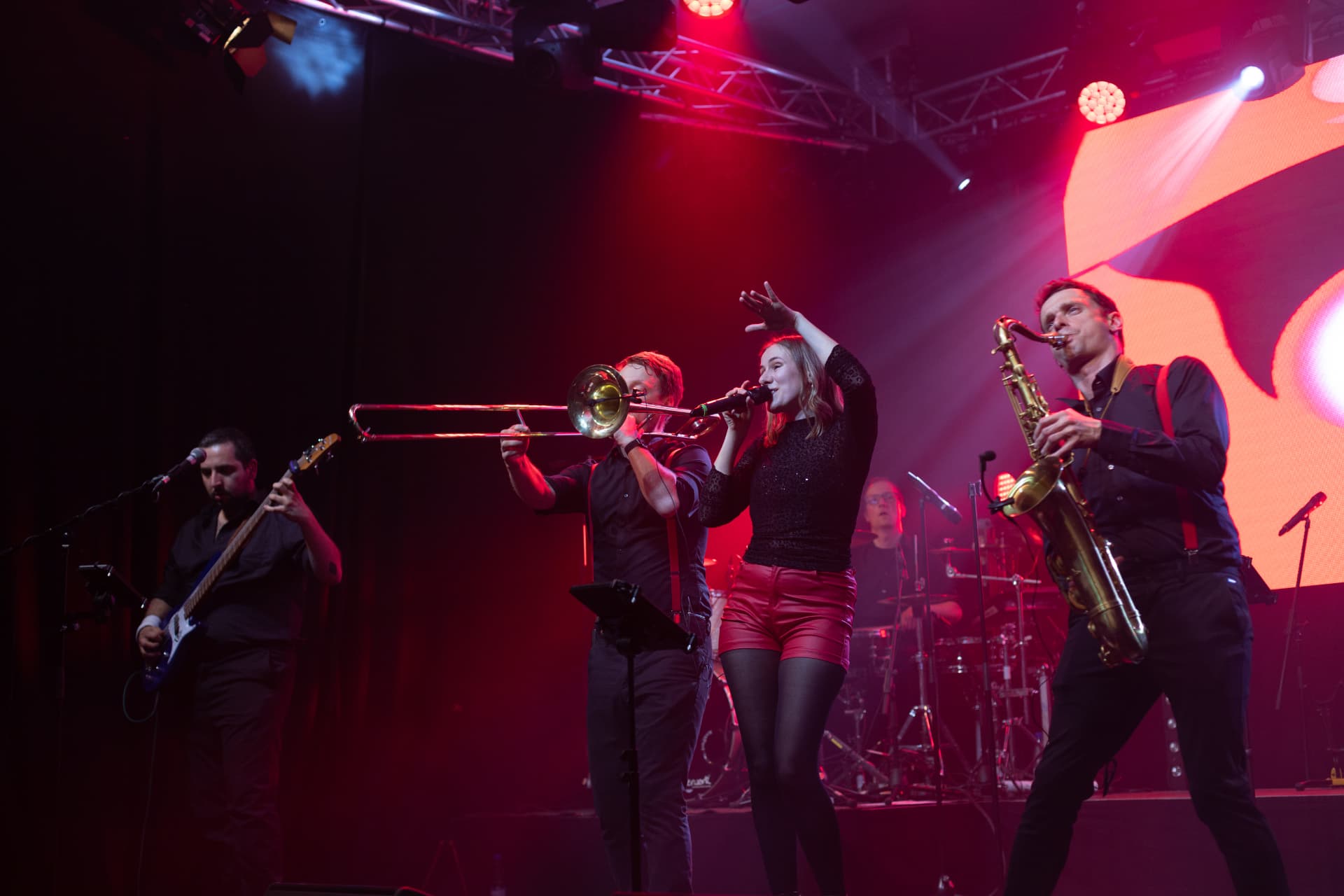 BLAST Live auf der Bühne